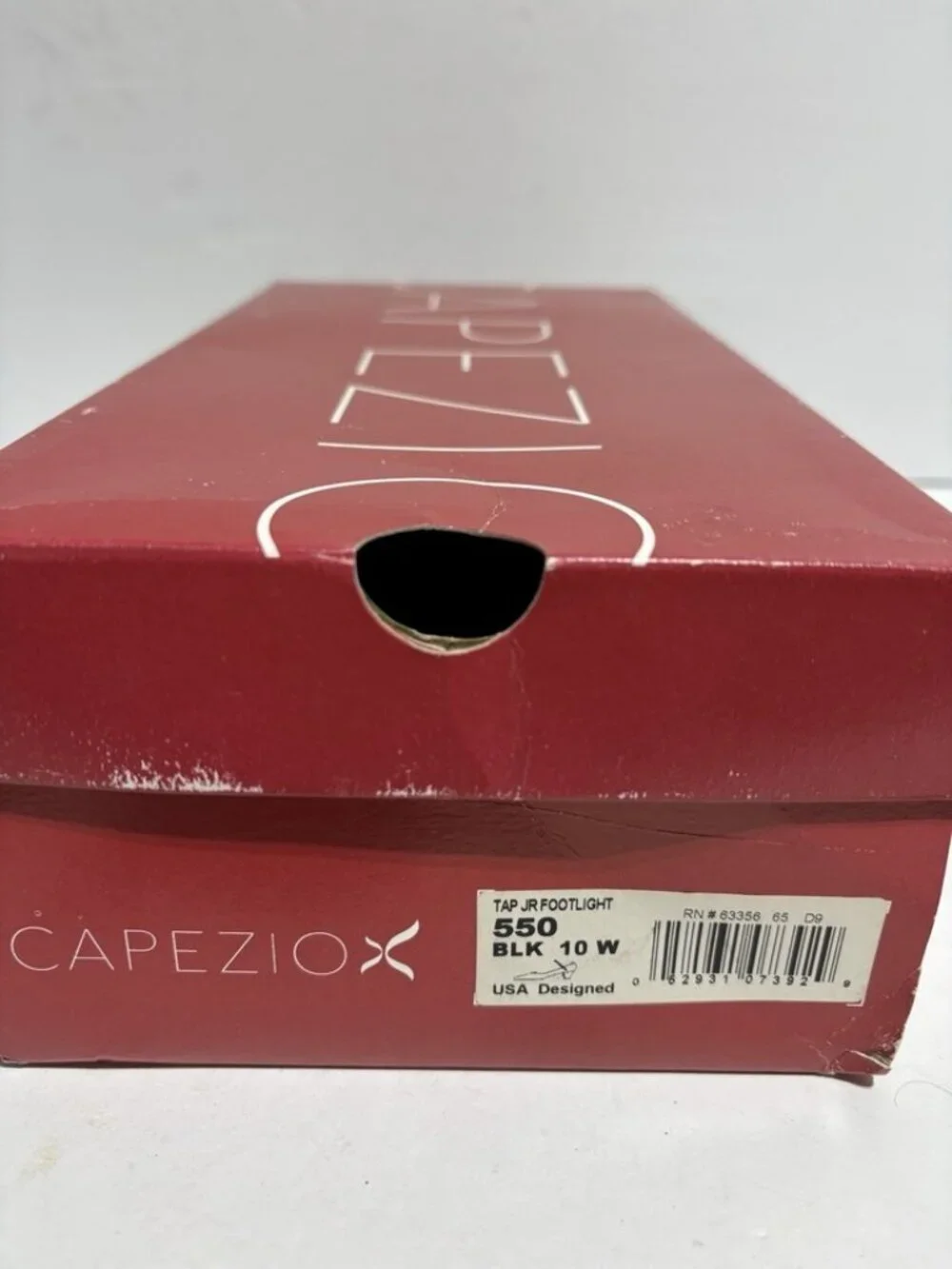 Capezio Women’s Tap Jr Footlight Tap Shoes Black, Size 10 W